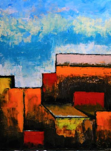 Original Abstract Paintings by Roberto Broggi