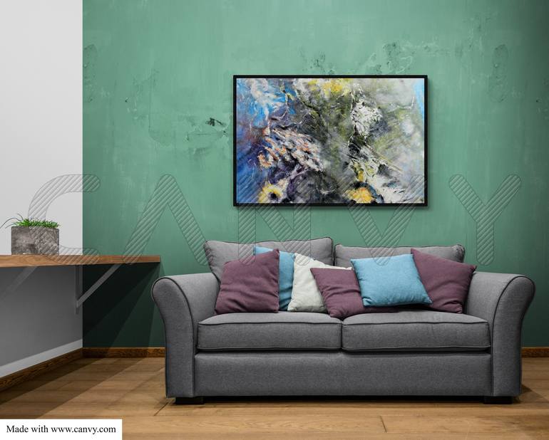 Original Abstract Painting by Roberto Broggi