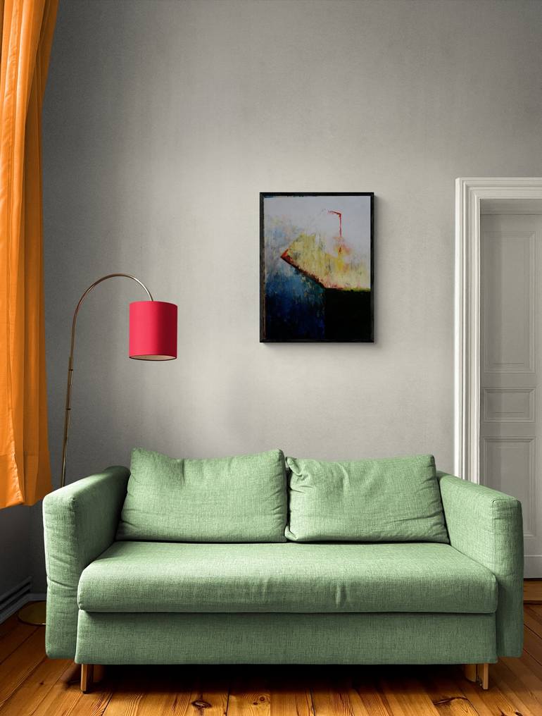 Original Abstract Painting by Roberto Broggi