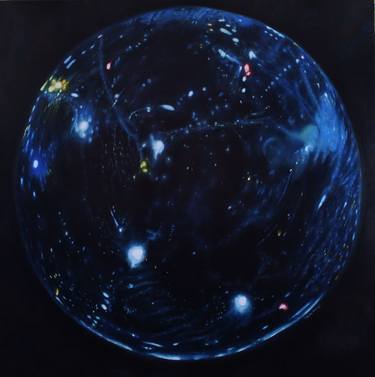 Original Conceptual Outer Space Paintings by Mike Mcgoff