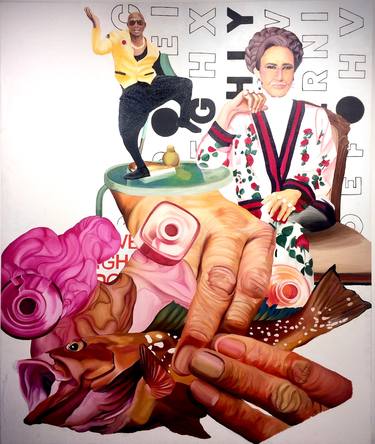 Print of Dada Popular culture Paintings by Essie Somma