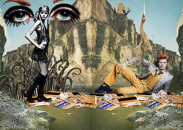 Print of Dada Pop Culture/Celebrity Collage by Essie Somma
