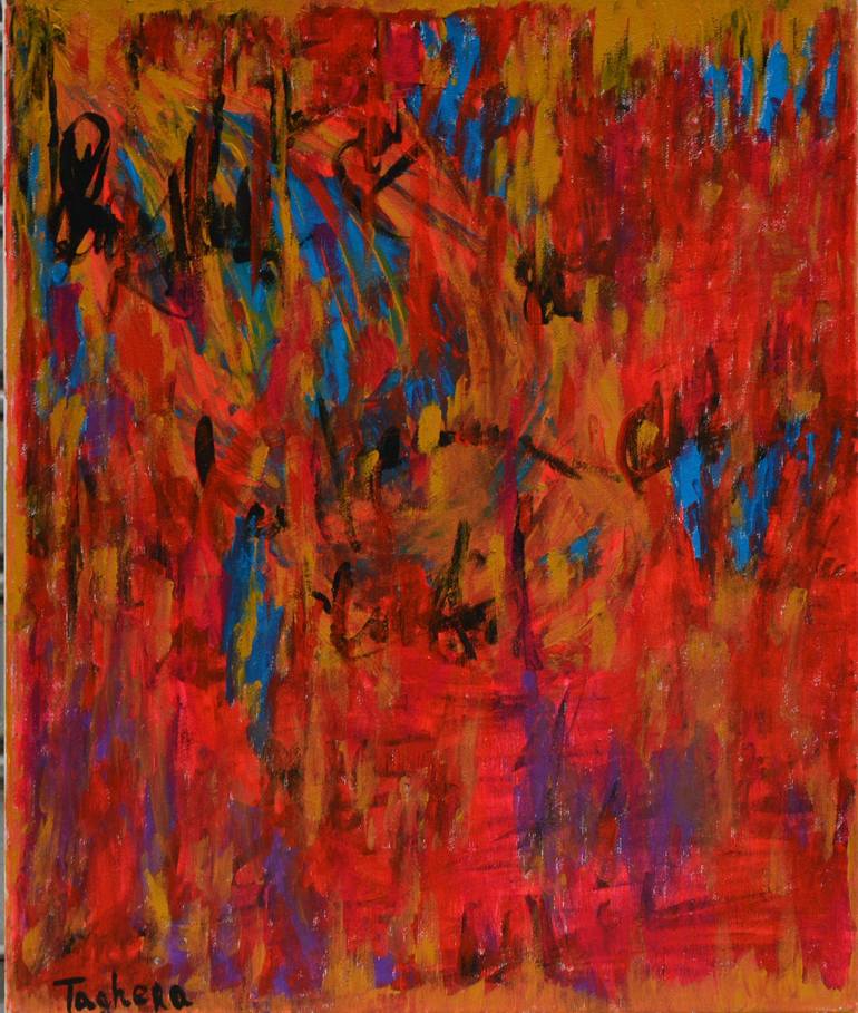 Abstract Motion Painting by Taghera Art | Saatchi Art