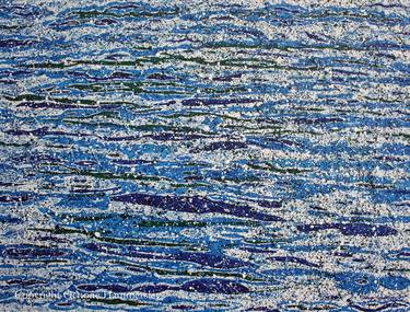 Original Abstract Water Paintings by Oenone Hammersley