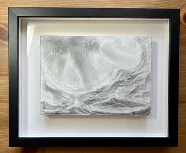 Original Art Deco Seascape Drawings by Adiel Hernandez