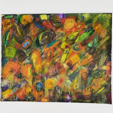 Original Abstract Expressionism Abstract Paintings by Michael Schwartz