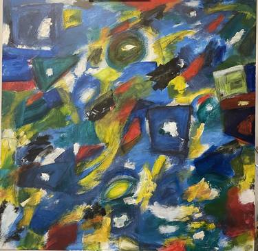 Original Abstract Expressionism Abstract Paintings by Michael Schwartz