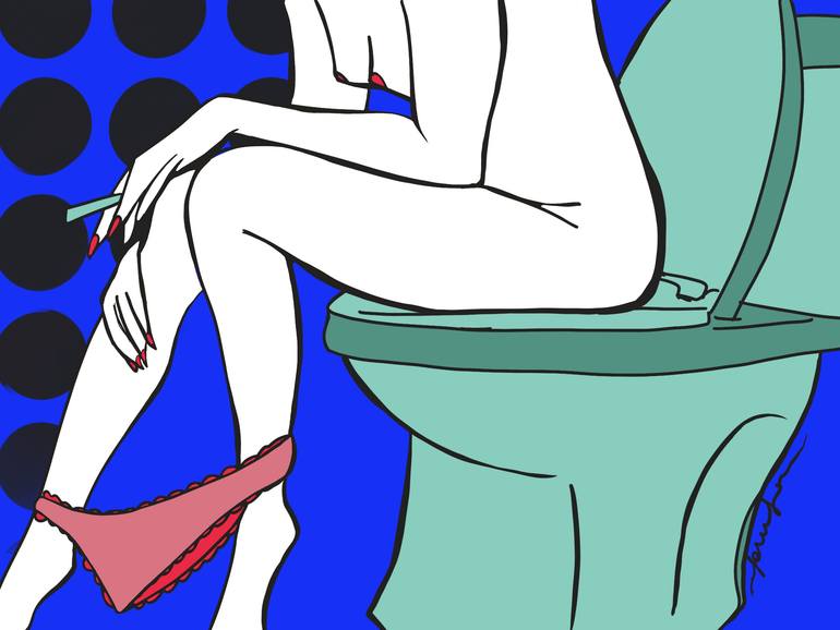 Original Pop Art Pop Culture/Celebrity Drawing by Tommaso Sacco