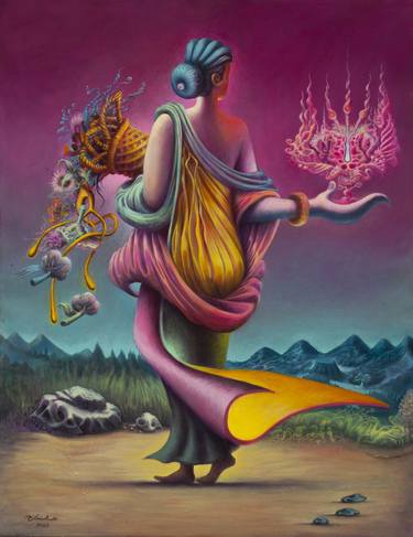 Original Surrealism Fantasy Paintings by Robert Mainka
