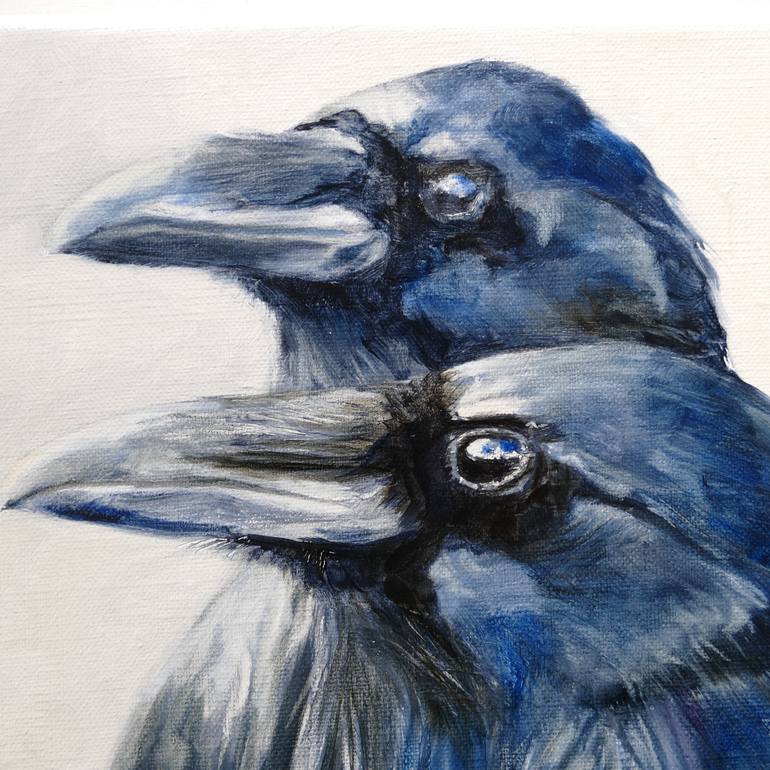 Original Fine Art Animal Painting by Angelika Weinekoetter