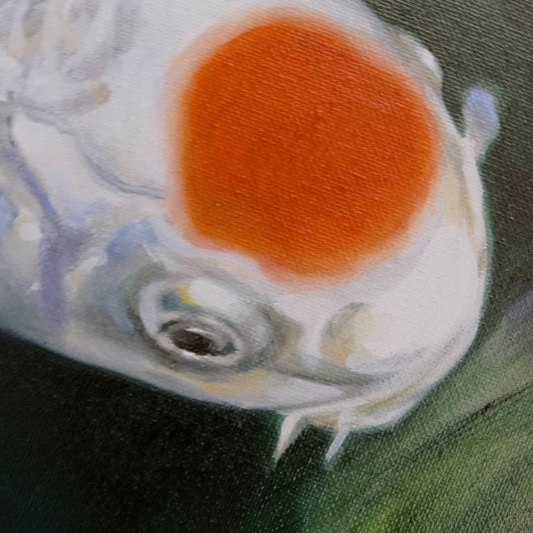Original Fine Art Fish Painting by Angelika Weinekoetter