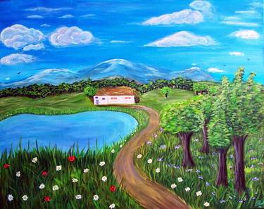 Original Landscape Paintings by Asya Ignatova