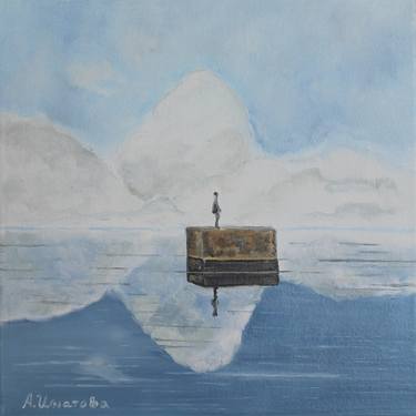 Original Conceptual People Painting by Asya Ignatova