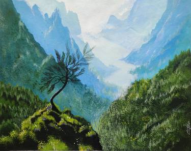 Original Landscape Paintings by Suyog Mankar