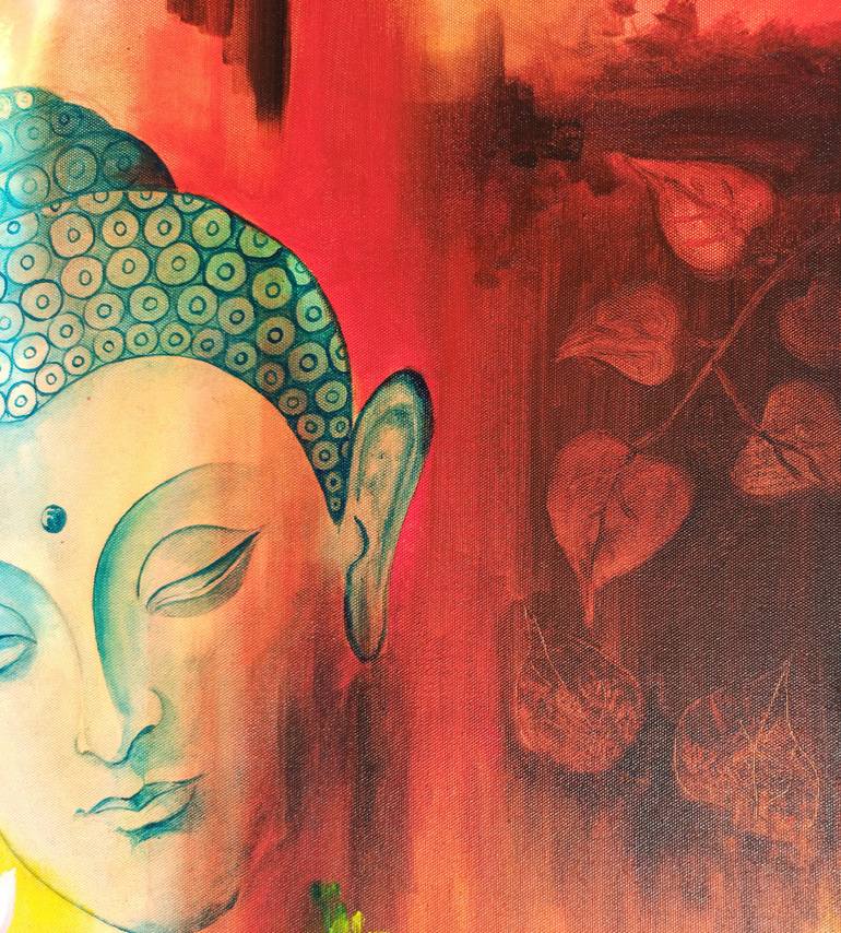 Original Figurative Religion Painting by Suyog Mankar