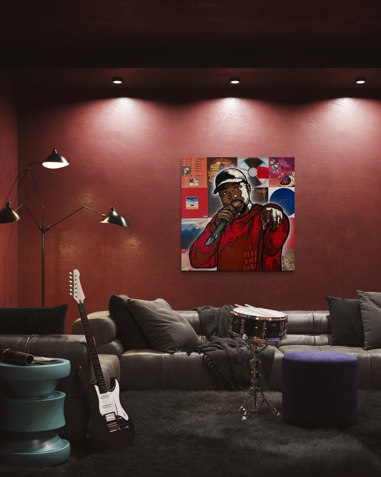 Original Contemporary Pop Culture/Celebrity Painting by Alik Bilialov