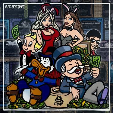 MR MONOPOLY $ SCROOGE MCDUCK $ RICHIE RICH $ PLAYBOY - PARTY thumb