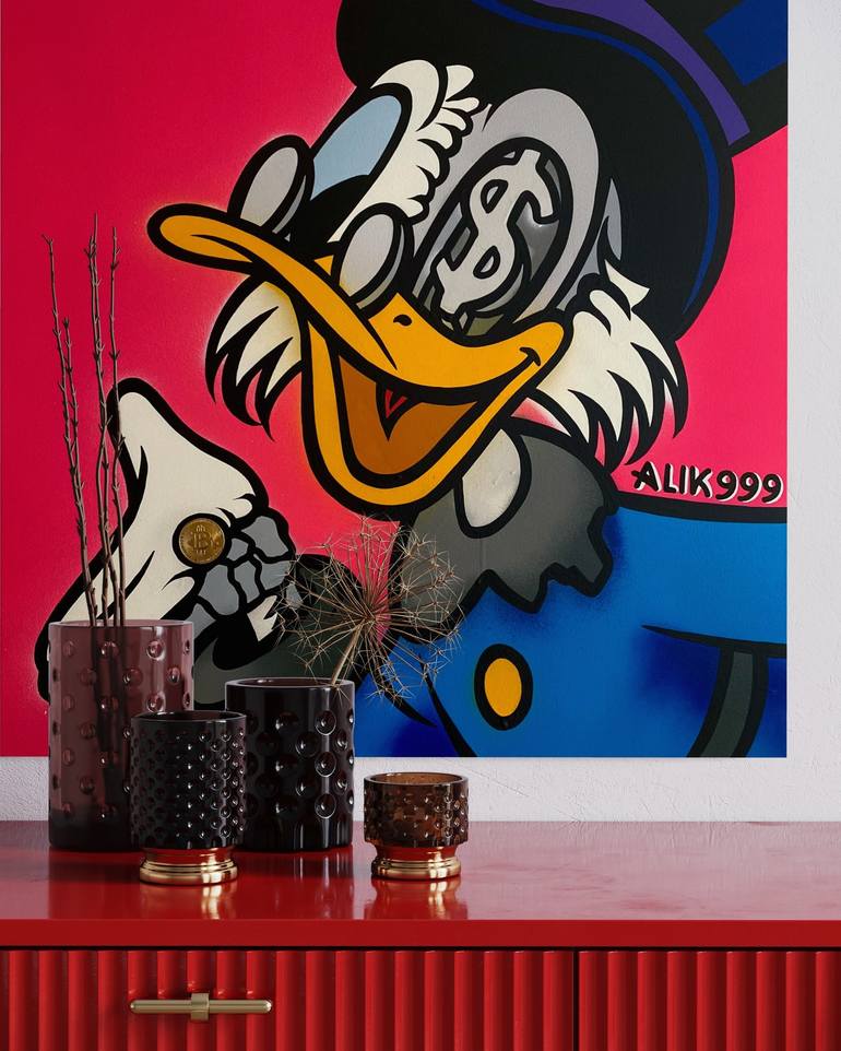 Original Pop Art Pop Culture/Celebrity Printmaking by Alik Bilialov
