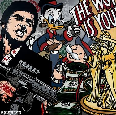 THE WORLD IS YOURS | TONY MONTNA & MR MONOPOLY & SCROOGE MCDUCK thumb