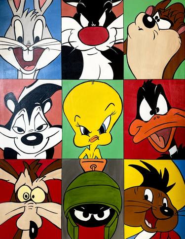 Original Pop Art Pop Culture/Celebrity Mixed Media by Alik Bilialov
