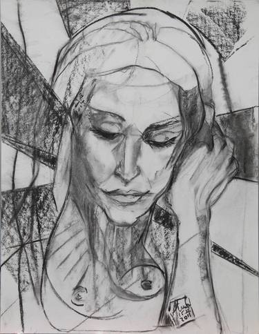 Print of Conceptual Portrait Drawings by Alevtina Valentine