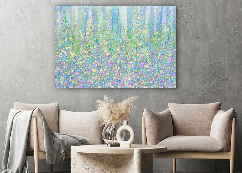 Original Floral Painting by Valentina Pufe