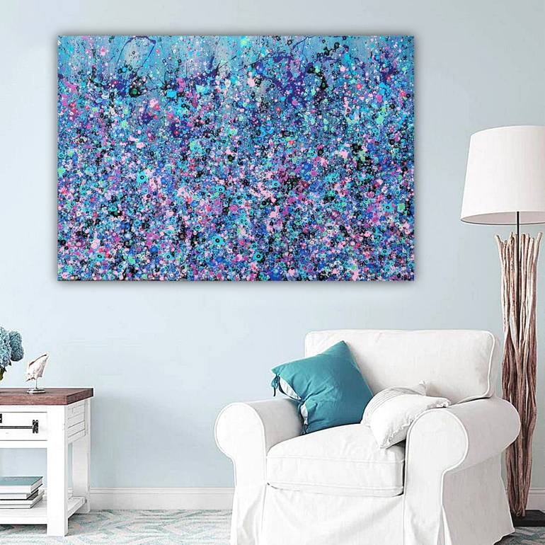 Original Abstract Painting by Valentina Pufe
