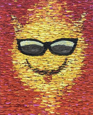 Original Contemporary Abstract Painting by Simon Adu Poku Osei