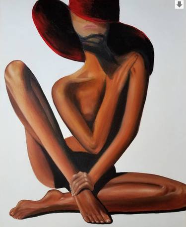 Original Realism Erotic Paintings by Natallia Yenza