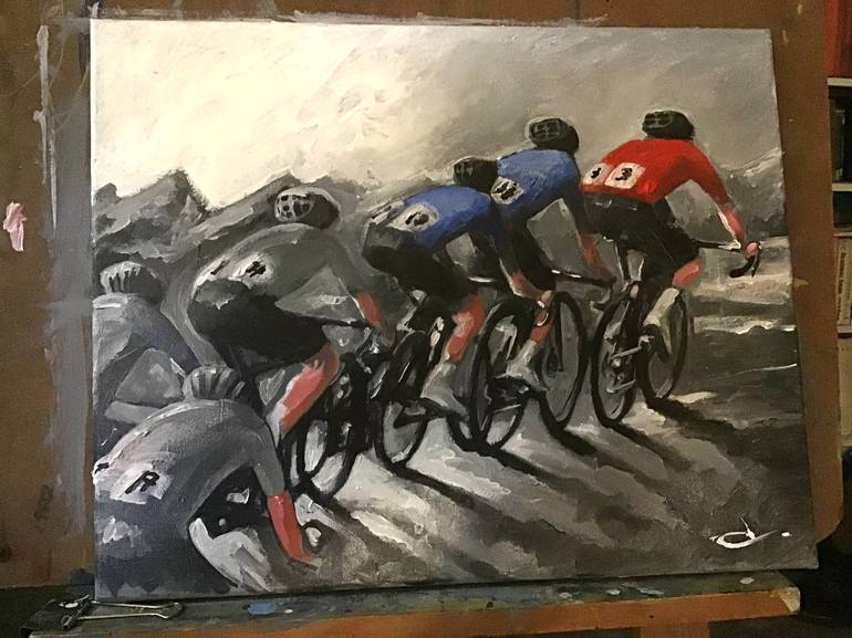 Original Illustration Sports Painting by Christopher Jones