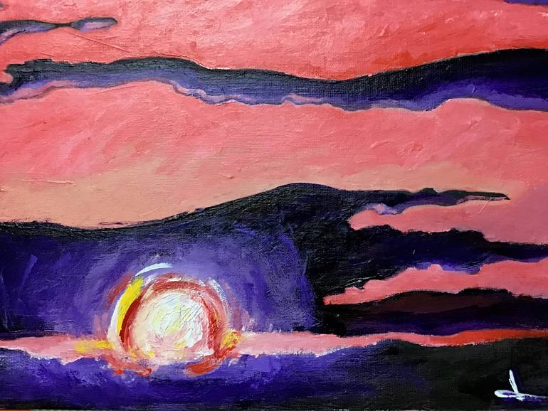 Original Fine Art Landscape Painting by Christopher Jones