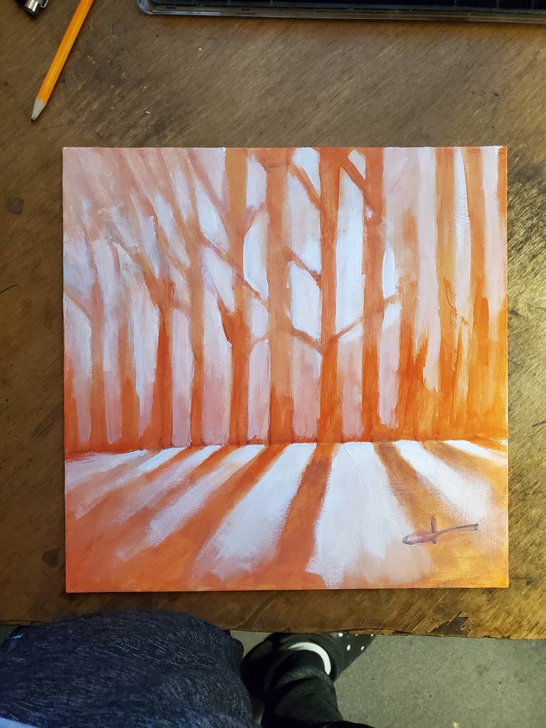 Original Abstract Landscape Painting by Christopher Jones
