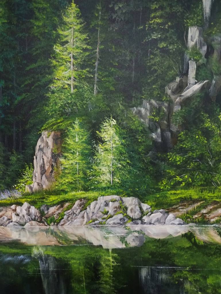 Original Landscape Painting by Tali Segev