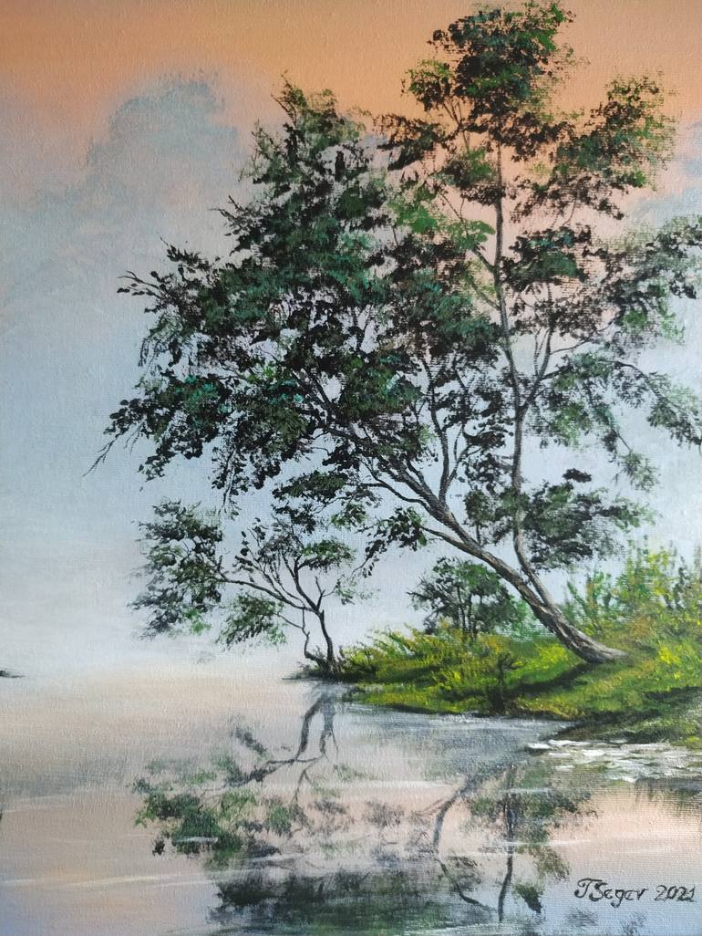 Original Landscape Painting by Tali Segev