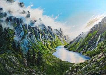 Original Landscape Paintings by Tali Segev