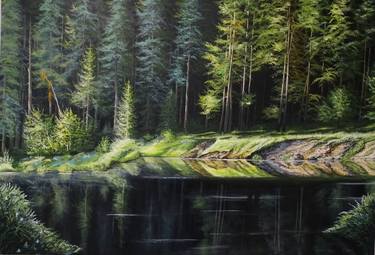 Original Realism Landscape Paintings by Tali Segev