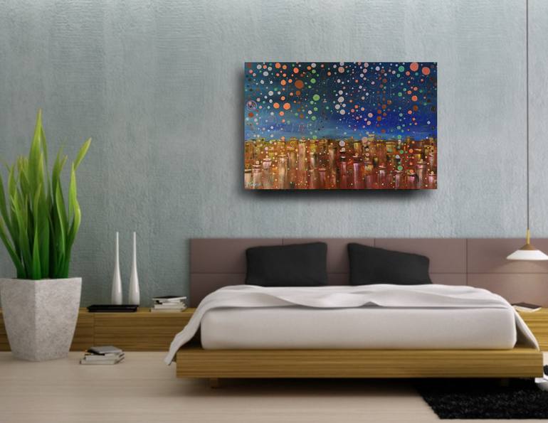 Original Impressionism Fantasy Painting by Natalia Toderica