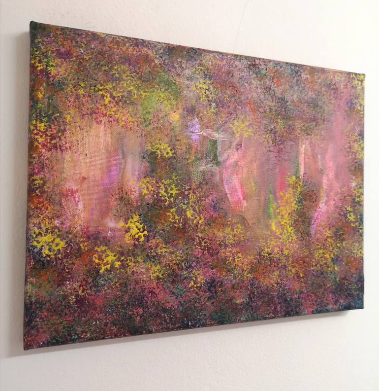 Original Abstract Fantasy Painting by Natalia Toderica