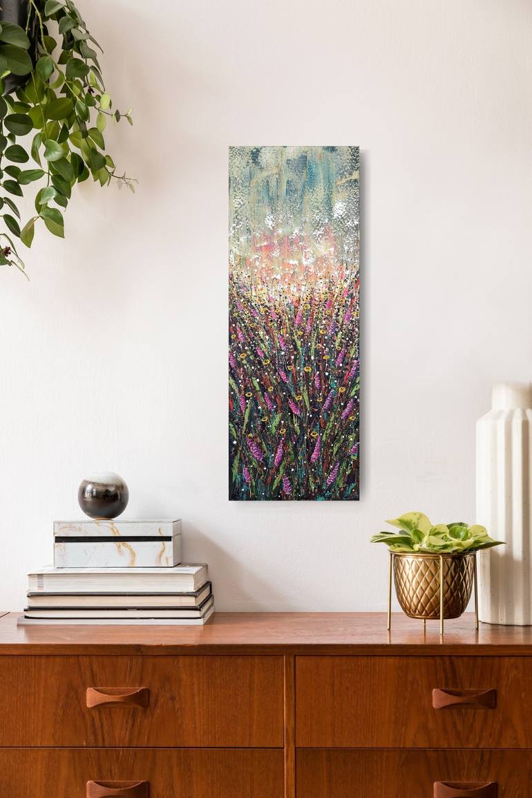 Original Abstract Expressionism Nature Painting by Natalia Toderica