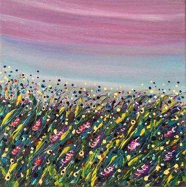 Print of Abstract Expressionism Garden Paintings by Natalia Toderica