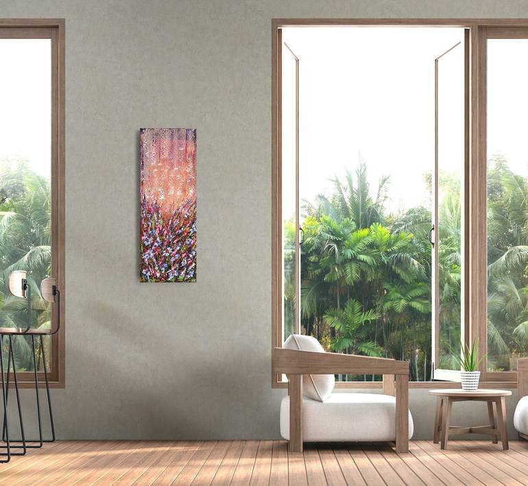 Original Abstract Nature Painting by Natalia Ozeriansca