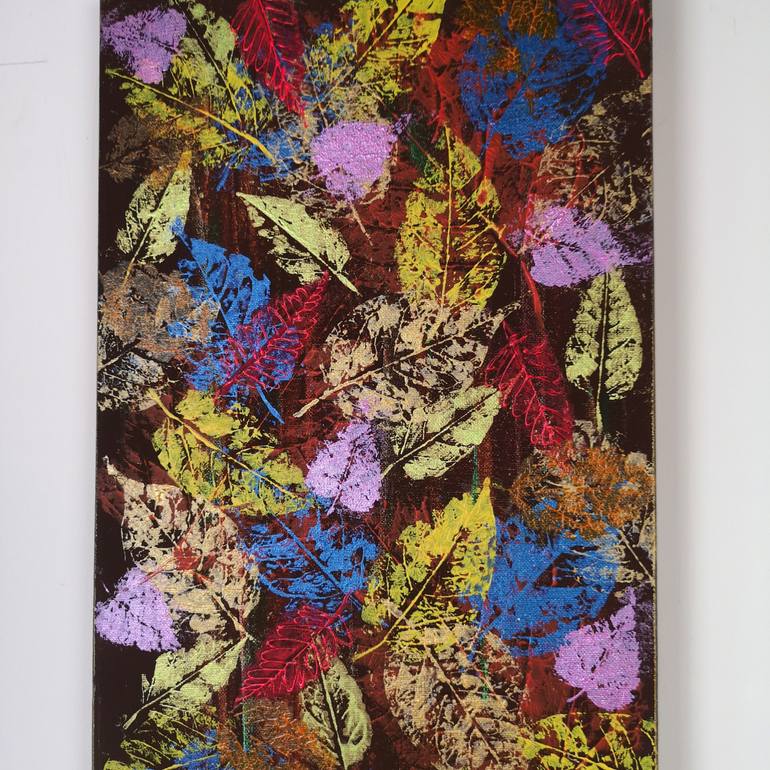 Original Conceptual Botanic Painting by Natalia Ozeriansca