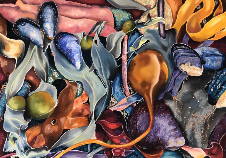 Maritime Cornucopia Painting by Felicity Talman Saatchi Art