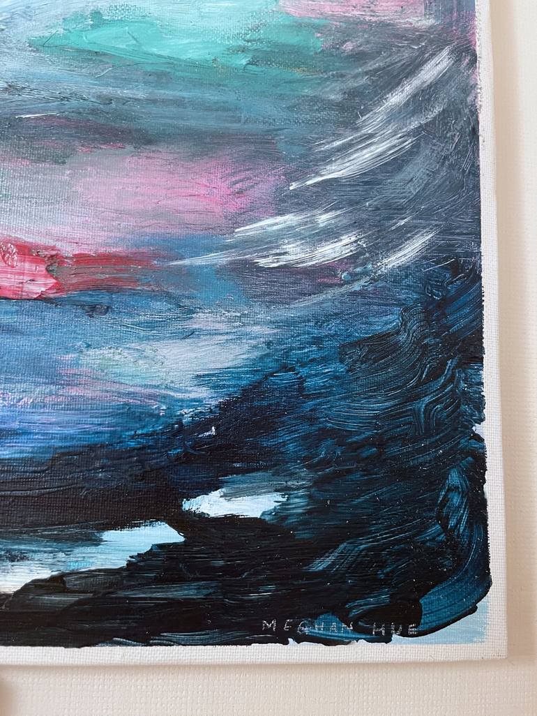 Original Fine Art Abstract Painting by Meghan Hue