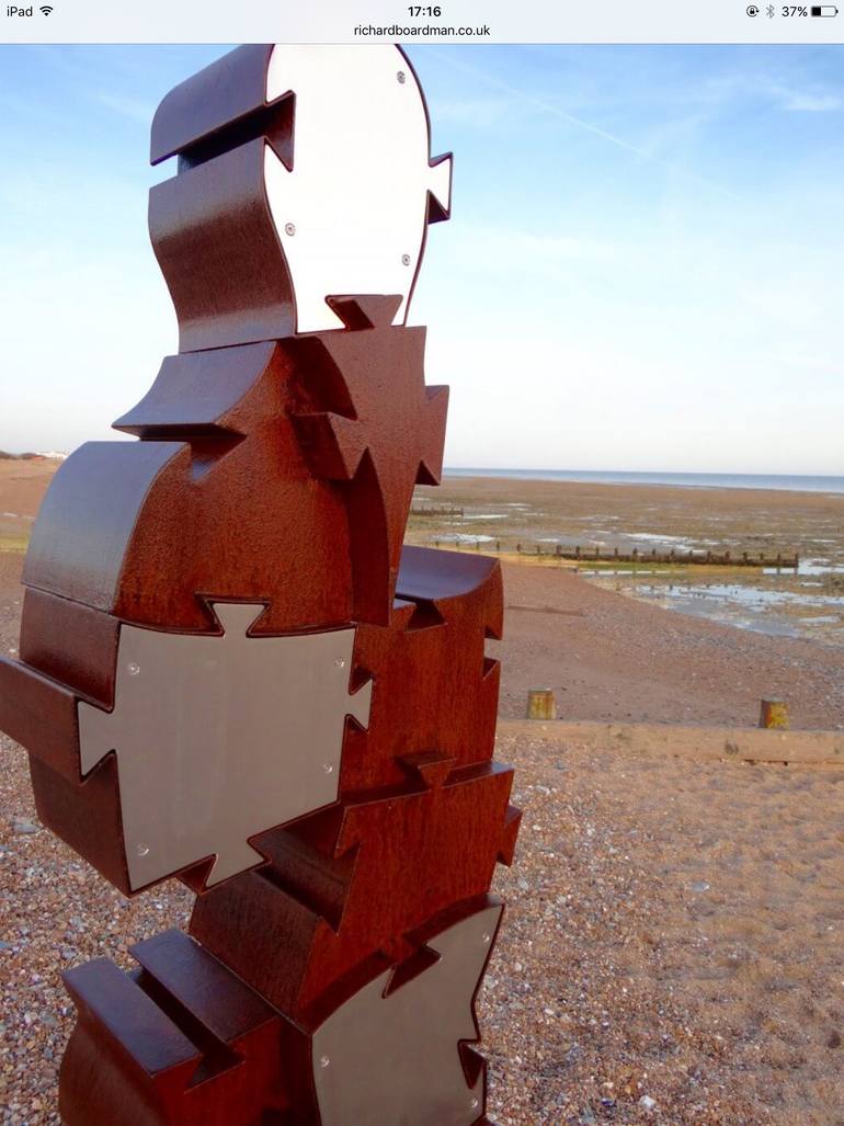 Original Abstract Sculpture by Richard Boardman