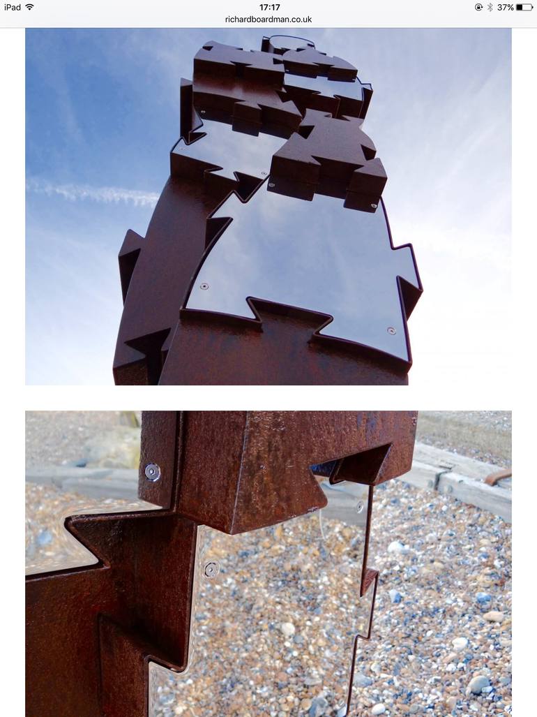 Original Abstract Sculpture by Richard Boardman
