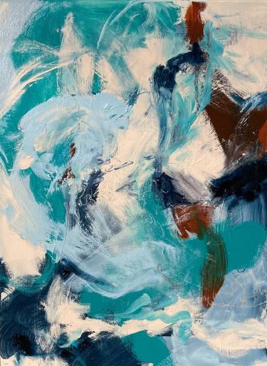 Original Abstract Painting by Leah Hattendorf
