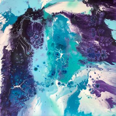 Original Abstract Expressionism Abstract Paintings by Sabrine Strijbos