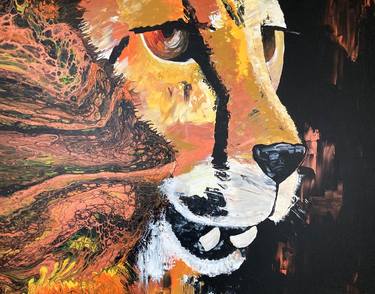 Original Expressionism Animal Paintings by Sabrine Strijbos