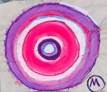 Original Geometric Abstract Painting by Dominic Massaro